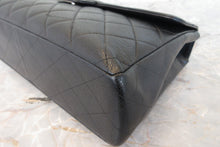 画像をギャラリービューアに読み込む, CHANEL/シャネル 中マトラッセシングルフラップチェーンショルダーバッグ キャビアスキン ブラック/シルバー金具 ショルダーバッグ 700110137
