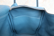 將圖片載入圖庫檢視器 HERMES／エルメス リンディ34 トリヨンクレマンス ブルージーン T刻印 ショルダーバッグ 700060215
