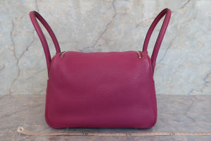 HERMES／エルメス リンディ26 トリヨンクレマンス トスカ □O刻印 ショルダーバッグ 700050140