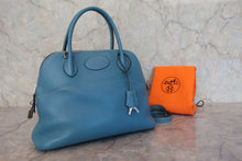 画像をギャラリービューアに読み込む, HERMES／エルメス ボリード31 トリヨンクレマンス ブルージーン □I刻印 ショルダーバッグ 800090103
