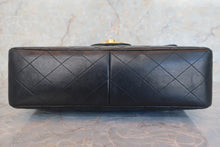 将图片加载到图库查看器，CHANEL/香奈儿 中号CF 单盖包 链条包 羊皮 Black/Gold hadware(黑色/金色金属) 肩背包 600090074
