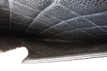 画像をギャラリービューアに読み込む, CHANEL/シャネル 中マトラッセシングルフラップチェーンショルダーバッグ キャビアスキン ブラック/シルバー金具 ショルダーバッグ 700110137
