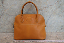Load image into Gallery viewer, HERMES／BOLIDE 31 Pigskin Natural ○X Engraving Shoulder bag 700070296
