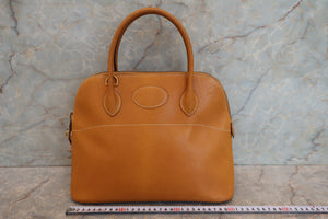 HERMES／BOLIDE 31 Pigskin Natural ○X Engraving Shoulder bag 700070296