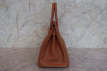 画像をギャラリービューアに読み込む, HERMES／エルメス バーキン30 クシュベル ゴールド □C刻印 ハンドバッグ 700090210
