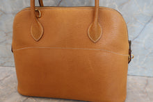 Load image into Gallery viewer, HERMES／BOLIDE 31 Pigskin Natural ○X Engraving Shoulder bag 700070296
