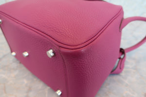 HERMES／エルメス リンディ26 トリヨンクレマンス トスカ □O刻印 ショルダーバッグ 700050140