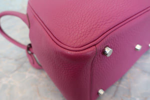 HERMES／エルメス リンディ26 トリヨンクレマンス トスカ □O刻印 ショルダーバッグ 700050140