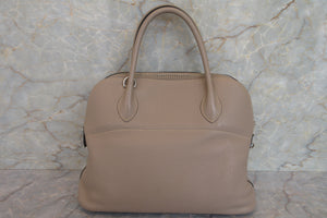 HERMES／エルメス ボリード31 トリヨンクレマンス トゥルティエールグレー □K刻印 ショルダーバッグ 700050116