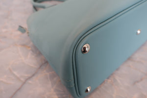 HERMES／エルメス ボリード27 ヴォースイフト シエル □M刻印 ショルダーバッグ 700090021