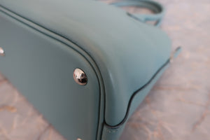 HERMES／エルメス ボリード27 ヴォースイフト シエル □M刻印 ショルダーバッグ 700090021