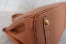 画像をギャラリービューアに読み込む, HERMES／エルメス バーキン30 クシュベル ゴールド □C刻印 ハンドバッグ 700090210
