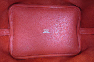 HERMES／エルメス ピコタンロックＰＭ トリヨンクレマンス ローズジャイプール R刻印 ハンドバッグ 700090033