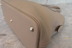 HERMES／エルメス ボリード31 トリヨンクレマンス トゥルティエールグレー □K刻印 ショルダーバッグ 700050116