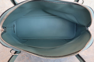 HERMES／エルメス ボリード27 ヴォースイフト シエル □M刻印 ショルダーバッグ 700090021