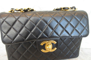 CHANEL/シャネル 中マトラッセシングルフラップチェーンショルダーバッグ ラムスキン ブラック/ゴールド金具 ショルダーバッグ 700070161