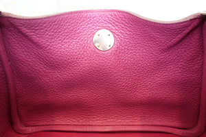 HERMES／エルメス リンディ26 トリヨンクレマンス トスカ □O刻印 ショルダーバッグ 700050140