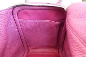 HERMES／エルメス リンディ26 トリヨンクレマンス トスカ □O刻印 ショルダーバッグ 700050140