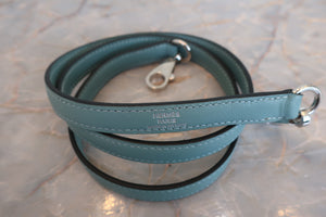 HERMES／エルメス ボリード27 ヴォースイフト シエル □M刻印 ショルダーバッグ 700090021
