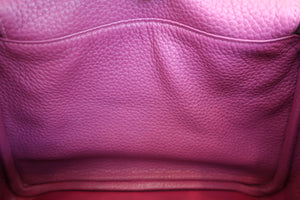 HERMES／エルメス リンディ26 トリヨンクレマンス トスカ □O刻印 ショルダーバッグ 700050140