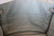 将图片加载到图库查看器，HERMES BIRKIN 40 Togo leather Lite blue □F刻印 Hand bag 800060153
