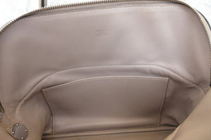 HERMES／エルメス ボリード31 トリヨンクレマンス トゥルティエールグレー □K刻印 ショルダーバッグ 700050116