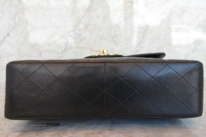 CHANEL/シャネル 中マトラッセシングルフラップチェーンショルダーバッグ ラムスキン ブラック/ゴールド金具 ショルダーバッグ 700070161