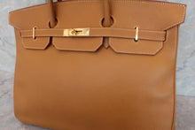 将图片加载到图库查看器，HERMES BIRKIN 40 Ardennes leather Natural sable □B刻印 Hand bag 600100024
