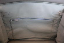 将图片加载到图库查看器，HERMES BIRKIN 40 Togo leather Lite blue □F刻印 Hand bag 800060153
