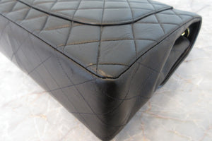 CHANEL/シャネル 中マトラッセシングルフラップチェーンショルダーバッグ ラムスキン ブラック/ゴールド金具 ショルダーバッグ 700070161