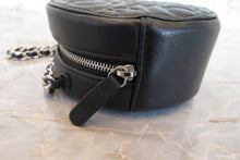 画像をギャラリービューアに読み込む, CHANEL/シャネル カメリアラウンドチェーンショルダーバッグ ラムスキン ブラック/シルバー金具 ショルダーバッグ 700110135
