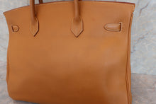 将图片加载到图库查看器，HERMES BIRKIN 40 Ardennes leather Natural sable □B刻印 Hand bag 600100024
