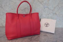 Load image into Gallery viewer, HERMES GARDEN PARTY ＰＭ Negonda leather Bougainvillier □R Engraving Tote bag 800090101
