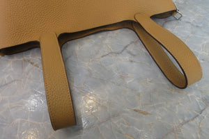 HERMES／エルメス ピコタンロックＭＭ トリヨンクレマンス ナチュラルサブレ □R刻印 ハンドバッグ 700020158