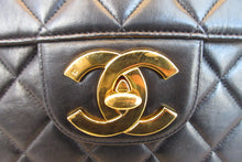 画像をギャラリービューアに読み込む, CHANEL/シャネル 中マトラッセシングルフラップチェーンショルダーバッグ ラムスキン ブラック/ゴールド金具 ショルダーバッグ 700070161

