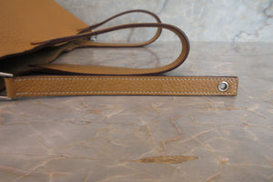HERMES／エルメス ピコタンロックＭＭ トリヨンクレマンス ナチュラルサブレ □R刻印 ハンドバッグ 700020158