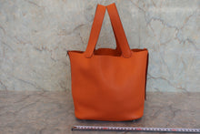 画像をギャラリービューアに読み込む, HERMES／エルメス ピコタンロックＭＭ トリヨンクレマンス オレンジ □P刻印 ハンドバッグ 800060164

