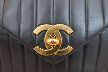 画像をギャラリービューアに読み込む, CHANEL/シャネル マドモアゼルフリンジチェーンショルダーバッグ ラムスキン ブラック/ゴールド金具 ショルダーバッグ 700110118
