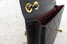 画像をギャラリービューアに読み込む, CHANEL/シャネル 中マトラッセシングルフラップチェーンショルダーバッグ ラムスキン ブラック/ゴールド金具 ショルダーバッグ 700070161

