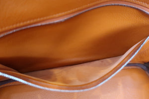 HERMES BIRKIN 35 Clemence leather Orange □I Engraving Hand bag 600010008