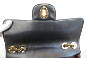 CHANEL/シャネル 中マトラッセシングルフラップチェーンショルダーバッグ ラムスキン ブラック/ゴールド金具 ショルダーバッグ 700070161