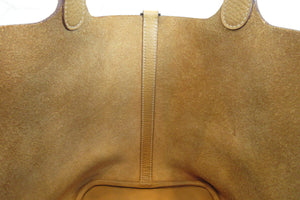HERMES／エルメス ピコタンロックＭＭ トリヨンクレマンス ナチュラルサブレ □R刻印 ハンドバッグ 700020158
