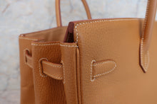 将图片加载到图库查看器，HERMES BIRKIN 40 Ardennes leather Natural sable □B刻印 Hand bag 600100024
