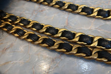 Load image into Gallery viewer, CHANEL Matelasse chain back pack Lambskin Black/Gold hadware Back pack 700100002
