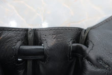 Load image into Gallery viewer, HERMES Kelly Dole Gulliver leather Black/Brown Hand bag 600070152
