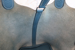 HERMES／エルメス ピコタンロックＰＭ トリヨンクレマンス ブルージーン ハンドバッグ 700060201