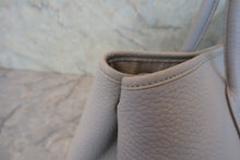 Load image into Gallery viewer, HERMES GARDEN PARTY ＰＭ Negonda leather Pearl gray □Q Engraving Tote bag 800090115
