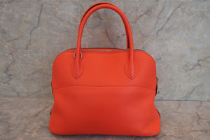 HERMES／BOLIDE 31 Clemence leather Capucine A刻印 Shoulder bag 500120111