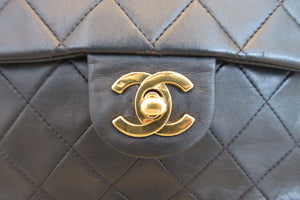 CHANEL Mini Matelasse single flap chain shoulder bag Lambskin Black/Gold hadware Shoulder bag 600110100