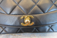 画像をギャラリービューアに読み込む, CHANEL/シャネル ダイアナマトラッセチェーンショルダーバッグ ラムスキン ブラック/ゴールド金具 ショルダーバッグ 700070149
